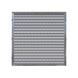 20x25x2 Metal Mesh Air Filter w/Merv 8 Washable Media