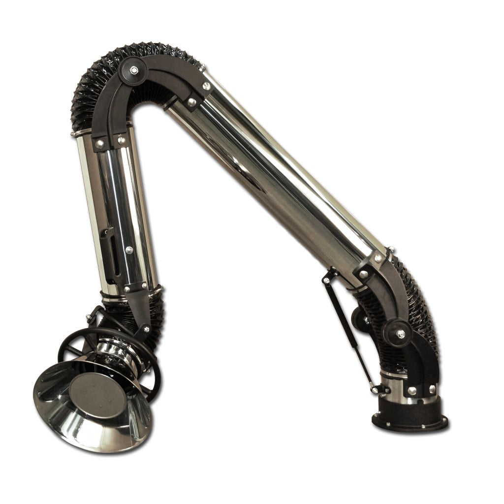 DAMN Fume Extraction Arm Stainless Steel Standing Version DAMN Filters
