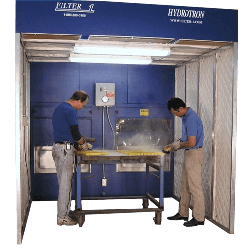 Filter-1 CAC wet dust Control Booth