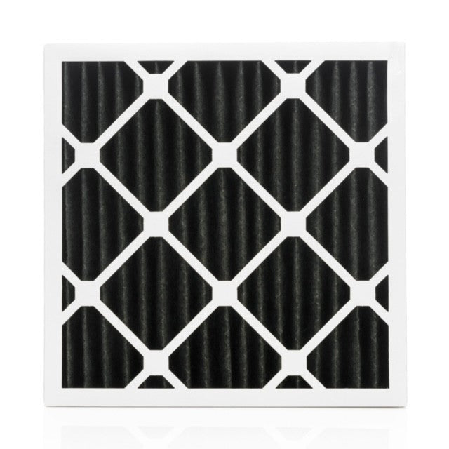 24x24x2 Pleated Air Filter Carbon Impregnated Media 12 ct