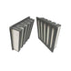 24x24x6 MERV 14 V-bank 6-inch filter with header