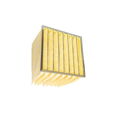 Load image into Gallery viewer, 24x24x22 MERV 15 Fiberglass Pocket Bag Filter (10 Pocket) – 4 Pack
