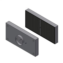 Load image into Gallery viewer, HEPA Hood Filter 99.99% 12&quot; collar with 5” Deep Frame
