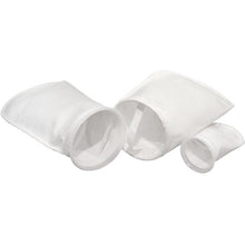 Load image into Gallery viewer, 200 Micron Polyester Felt Liquid Filter Bag – Size #2, Steel Ring &amp; Handle – 50/Case
