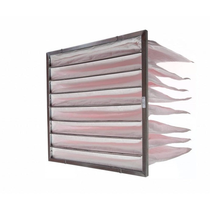 12 x 24 x 30 Pocket Bag Filter 4 Pocket 80-85% Synthetic Media