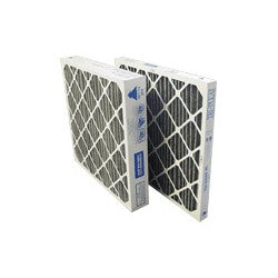24x24x2 Pleated Air Filter Carbon Impregnated Media 12 ct