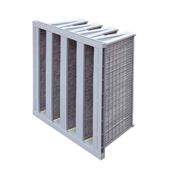 24x24x12 V Bank Carbon Filter with Plastic Frame