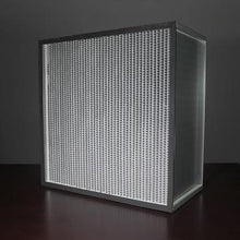Load image into Gallery viewer, HEPA Filter 24 x 12 x 6 350 CFM 99.99% Galvanized (2 Count)
