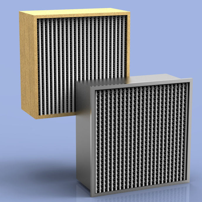 HEPA Filter 24 x 36 x 6 1000 CFM 99.99% Particle Board