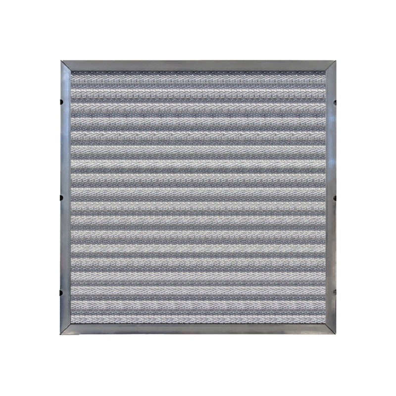 24x24x2 Metal Mesh Air Filter w/Merv 8 Washable Media