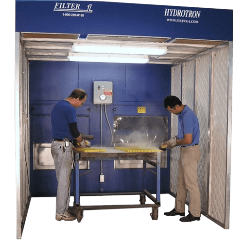 Filter-1 CAC wet dust Control Booth – DAMN Filters