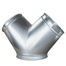 galvanized-y-branch-clamp-together-duct-pipe